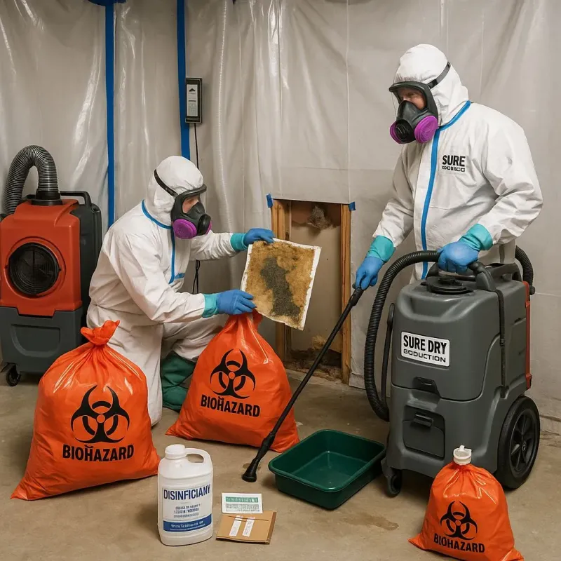 Contaminated Water Handling Protocols process in Georgetown, IL