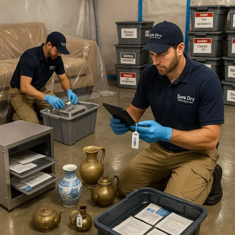 Content Protection and Restoration process in Georgetown, IL